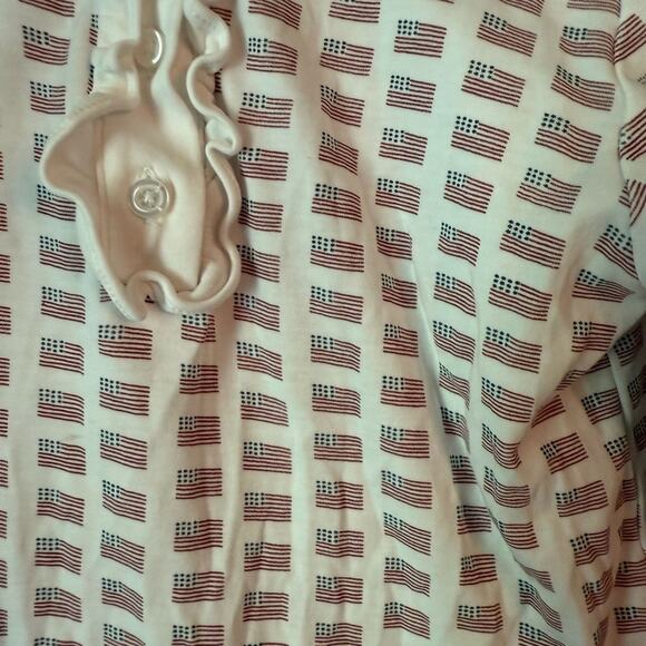 Lila & Hayes flat print ruffle pajamas - Picture 2 of 3